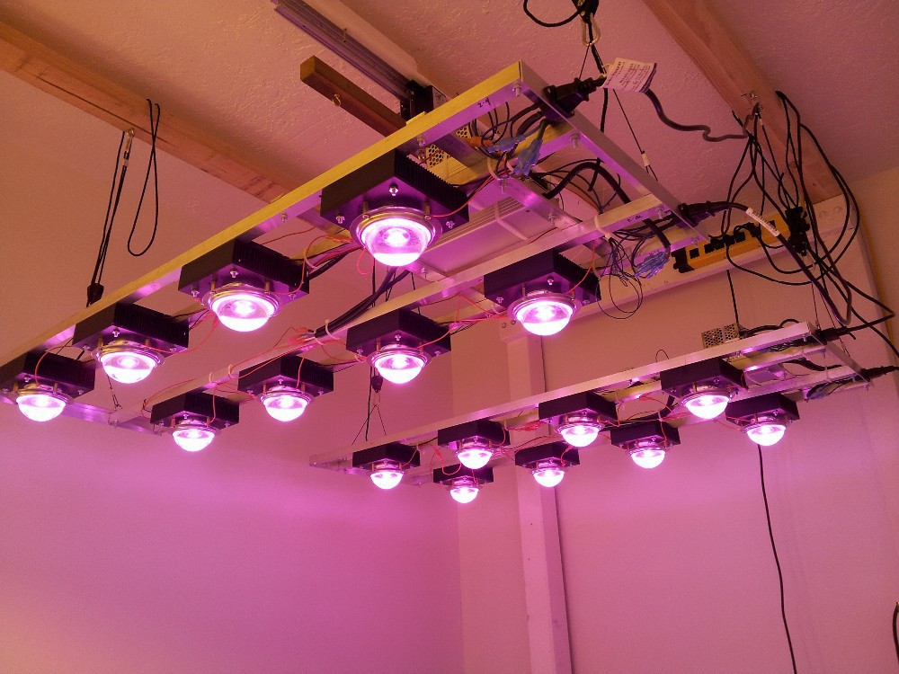 Best ideas about DIY Cob Led Grow Light
. Save or Pin DIY led grow light 100w full spectrum leds with heatsink Now.