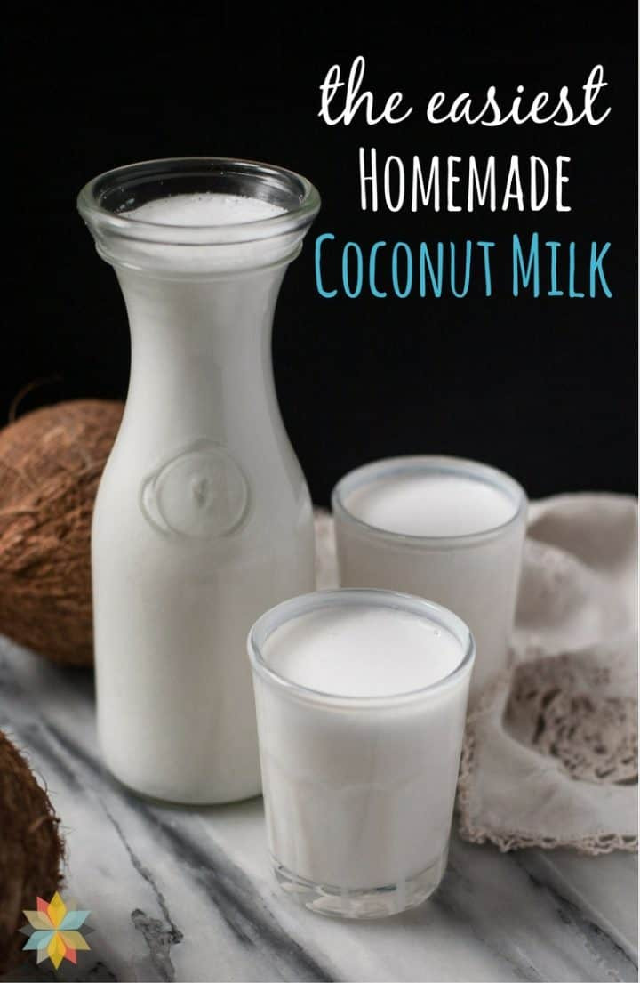 Best ideas about DIY Coconut Milk
. Save or Pin Easiest Homemade Coconut Milk Now.