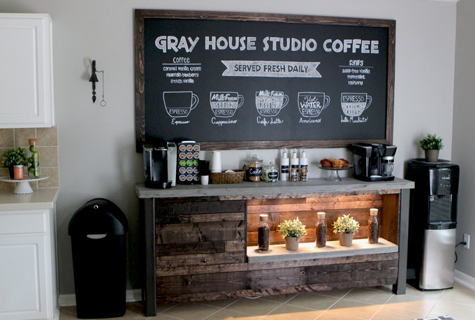 Best ideas about DIY Coffee Bar Plans
. Save or Pin DIY Coffee Bar Now.