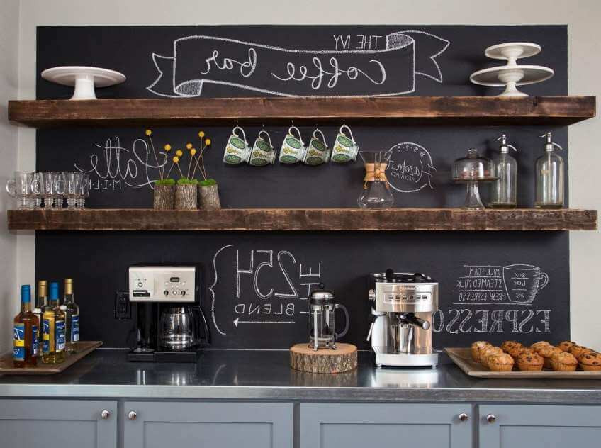 Best ideas about DIY Coffee Bar Plans
. Save or Pin 20 Mind Blowing DIY Coffee Bar Ideas and Organization Now.