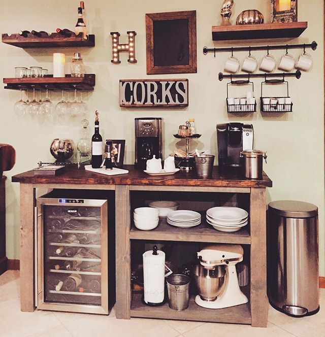 Best ideas about DIY Coffee Bar Plans
. Save or Pin 25 DIY Coffee Bar Ideas for Your Home Stunning Now.