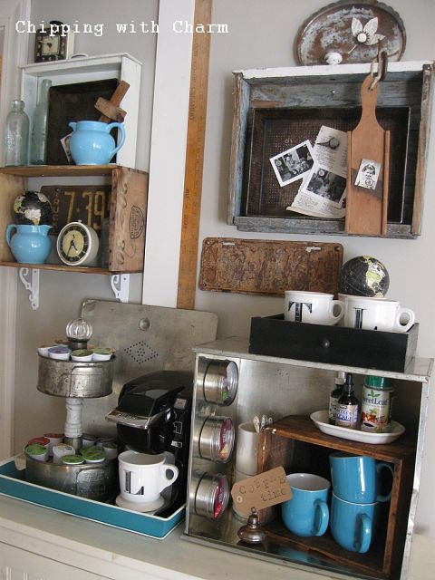 Best ideas about DIY Coffee Station
. Save or Pin Party Junk 206 creative DIY coffee stations Funky Junk Now.