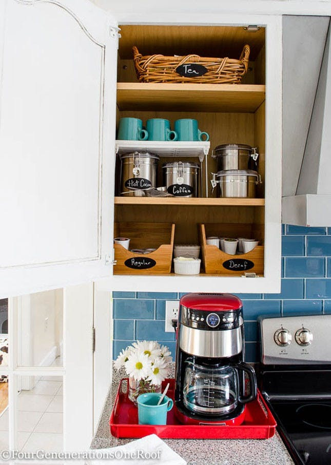 Best ideas about DIY Coffee Station
. Save or Pin 13 Storage Ideas for Coffee and Tea Lovers Now.