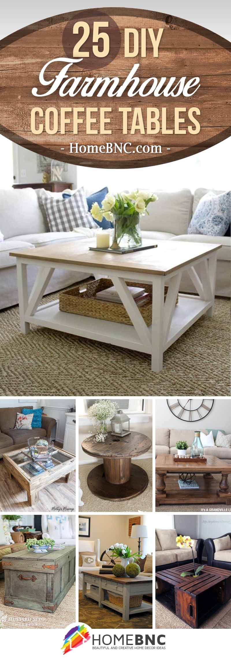 Best ideas about DIY Coffee Table Ideas
. Save or Pin 25 Best DIY Farmhouse Coffee Table Ideas and Designs for 2019 Now.