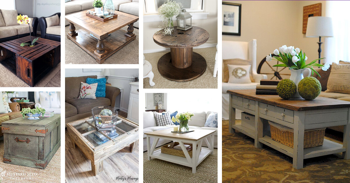 Best ideas about DIY Coffee Table Ideas
. Save or Pin 25 Best DIY Farmhouse Coffee Table Ideas and Designs for 2019 Now.