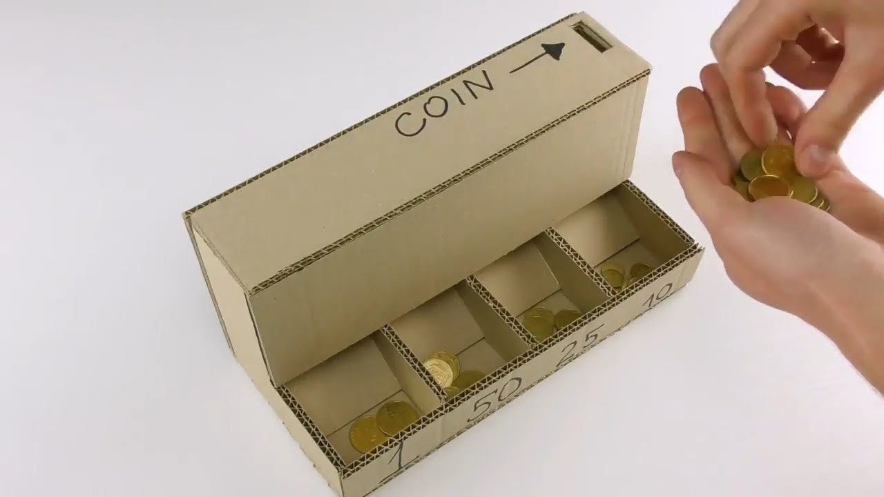 Best ideas about DIY Coin Sorter
. Save or Pin DIY Coin Sorting Machine Step By Step Now.