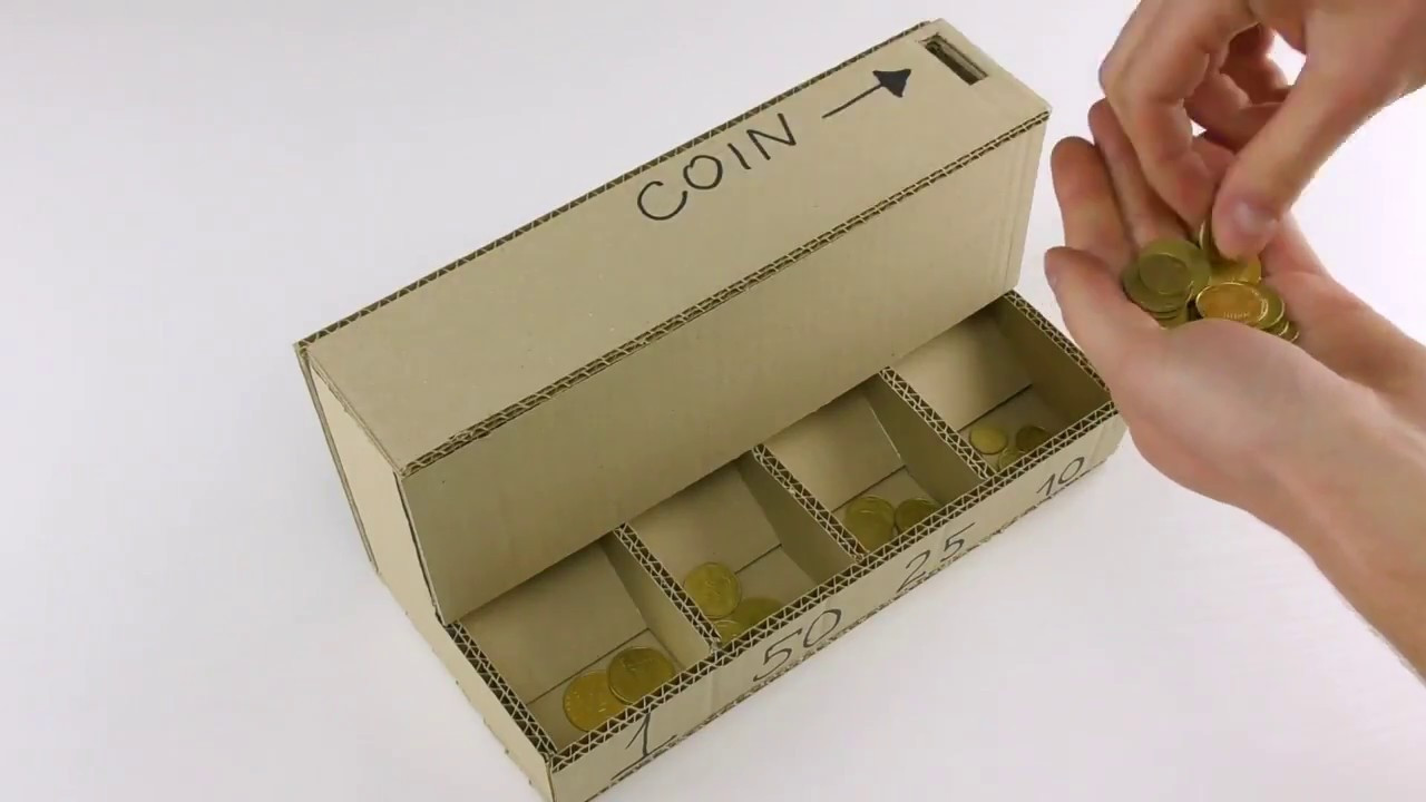 Best ideas about DIY Coin Sorter
. Save or Pin DIY Coin Sorting Machine from Cardboard How to make from Now.