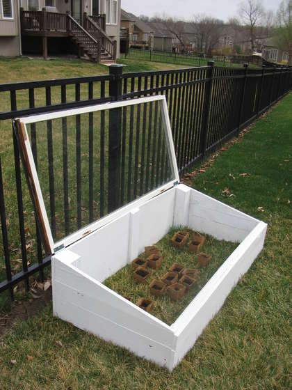 Best ideas about DIY Cold Frame
. Save or Pin Savvy Housekeeping Cold Frame from an Old Window Now.