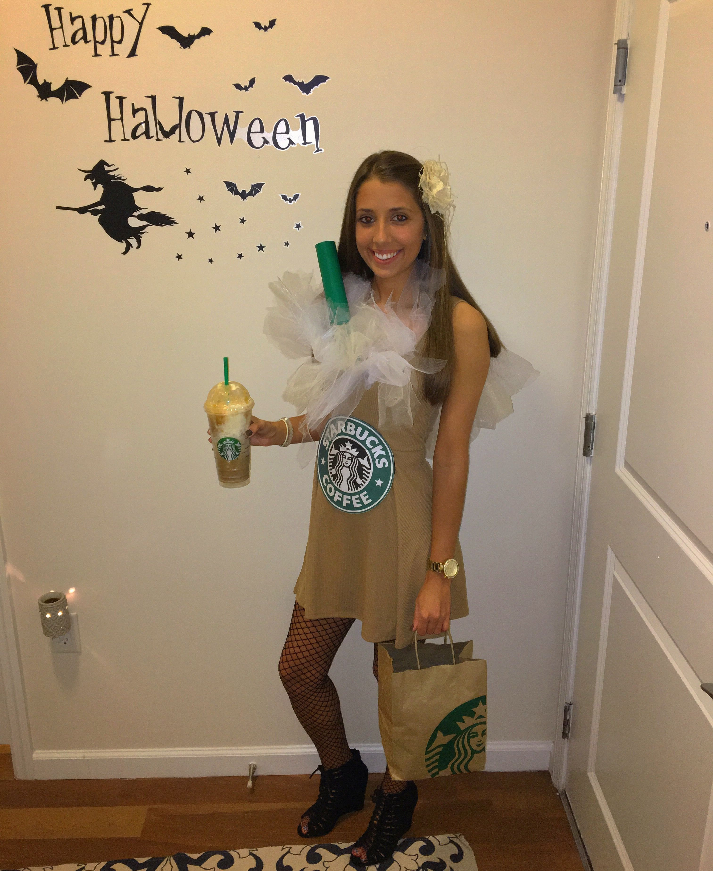 Best ideas about DIY College Girl Halloween Costumes
. Save or Pin Starbucks Halloween costume frappucino college teenager Now.