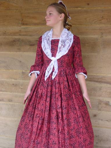 Best ideas about DIY Colonial Costume
. Save or Pin WeHaveCostumes Modest Quality Homemade Burgandy Felicity Now.