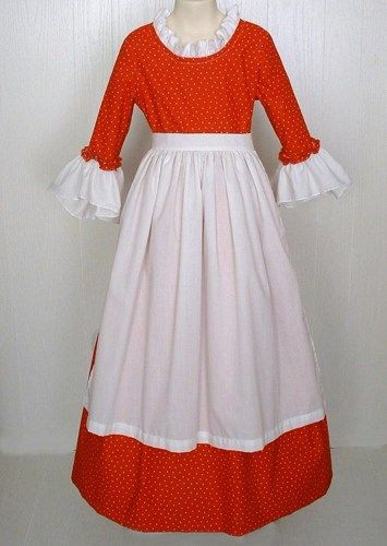 Best ideas about DIY Colonial Costume
. Save or Pin Girls Colonial Pioneer Felicity Market Day Costume 8 10 Now.