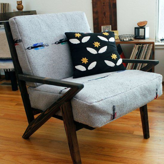 Best ideas about DIY Comfy Chair
. Save or Pin Build your own Mid Century Modern chair with rustic twist Now.