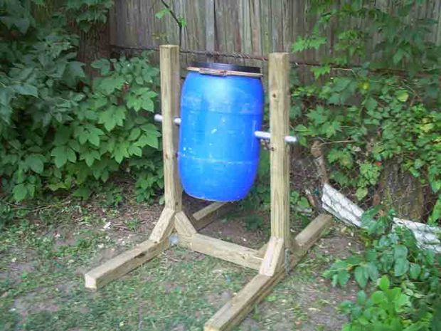 Best ideas about DIY Compost Tumbler
. Save or Pin DIY post Bin Now.