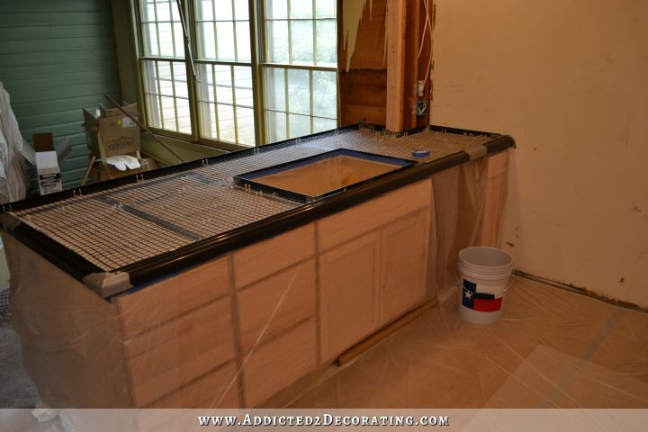 Best ideas about DIY Concrete Countertop
. Save or Pin DIY Pour In Place Concrete Countertops Part 2 Addicted Now.