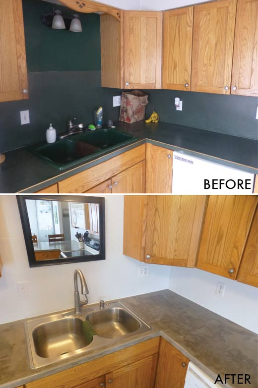 Best ideas about DIY Concrete Countertop Over Laminate
. Save or Pin Yay I Made It DIY Concrete Over Laminate Countertops Now.