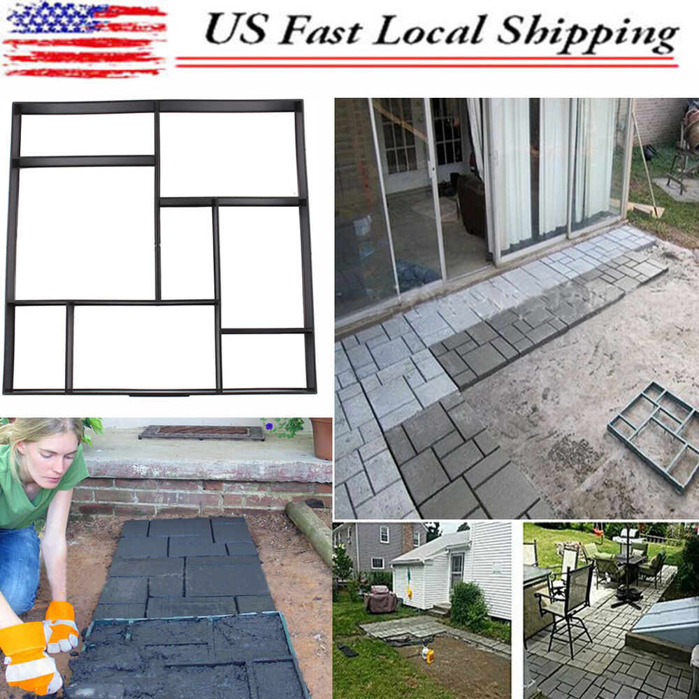 Best ideas about DIY Concrete Driveway
. Save or Pin DIY Driveway Paving Pavement Mold Concrete Stepping Stone Now.