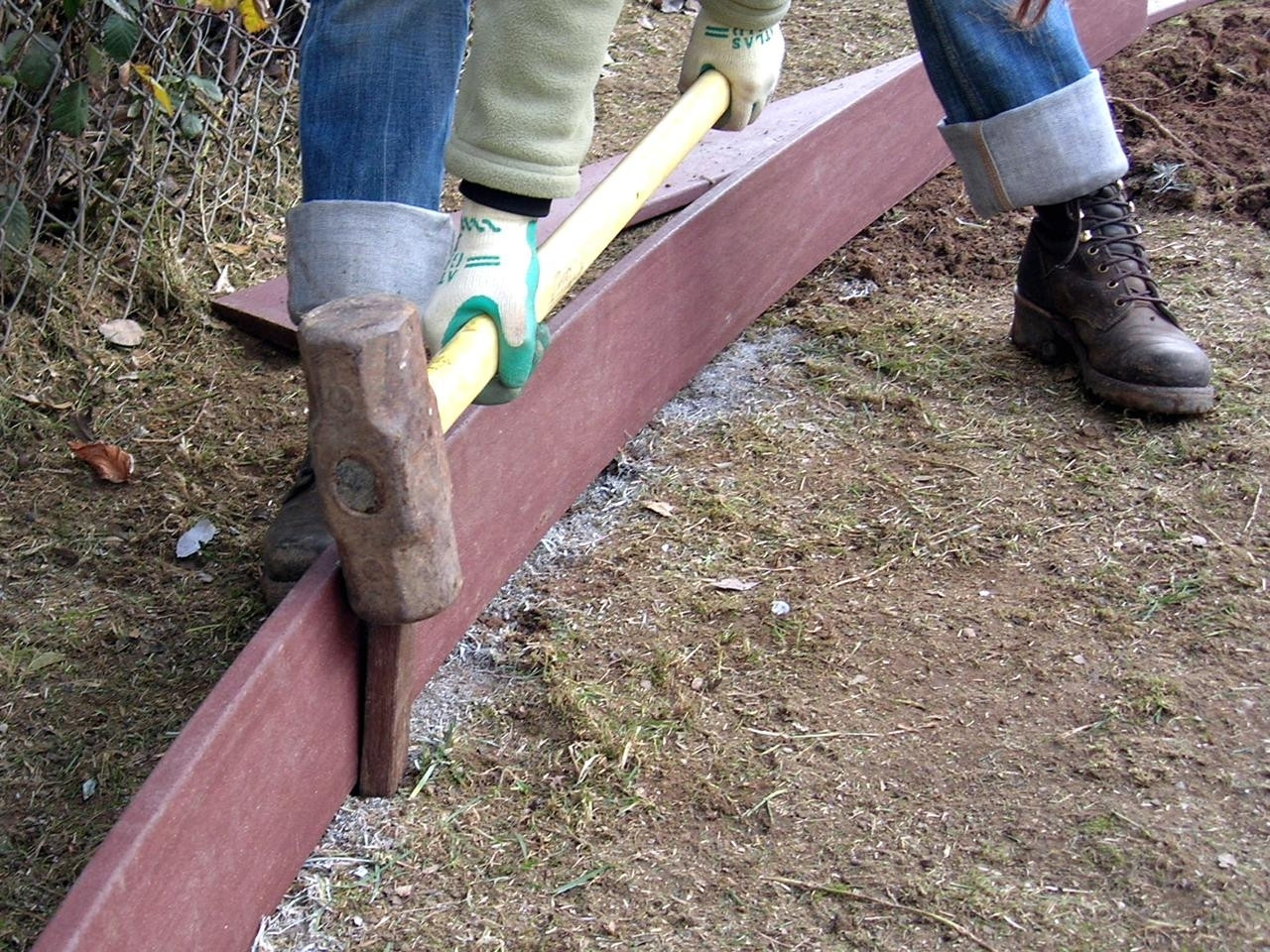 Best ideas about DIY Concrete Edging
. Save or Pin Diy Concrete Landscape Edging — Bistrodre Porch and Now.