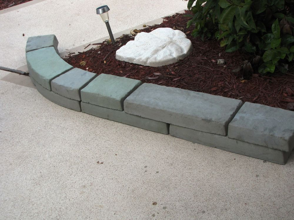 Best ideas about DIY Concrete Edging Molds
. Save or Pin 4 thick concrete garden edging lawn landscape molds make Now.