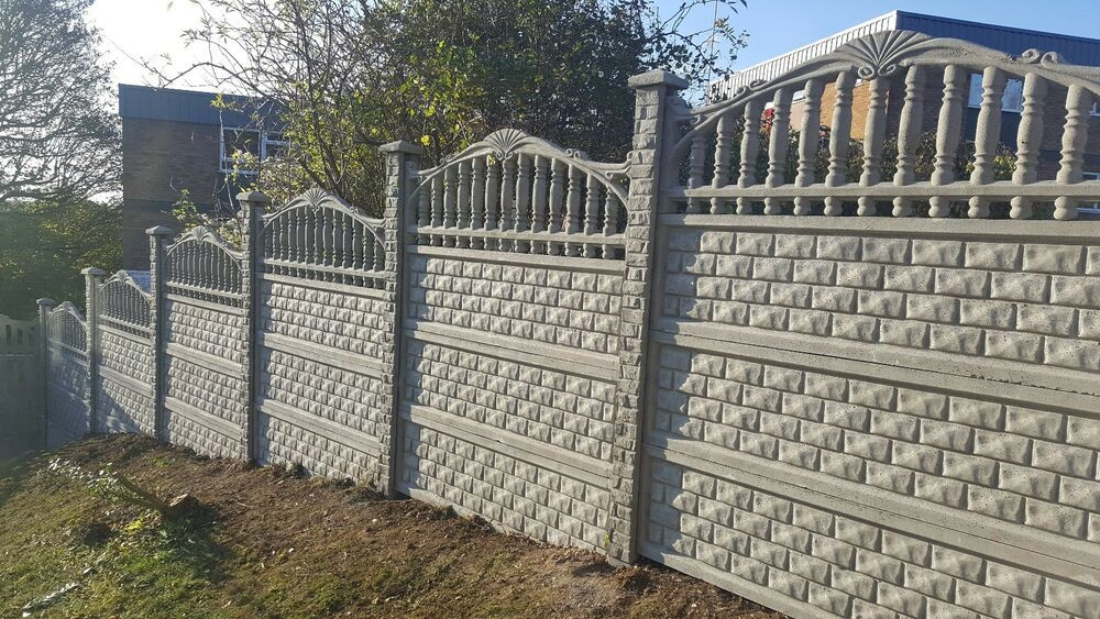 Best ideas about DIY Concrete Fence Panels
. Save or Pin Fence fencing panels gravel boards heavy duty concrete Now.