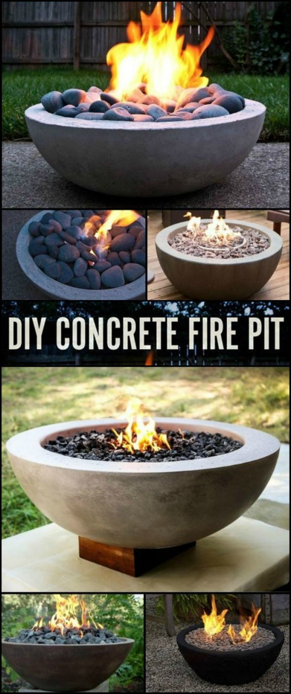 Best ideas about DIY Concrete Fire Pit
. Save or Pin 51 Awesome DIY Fire Pit Ideas Now.