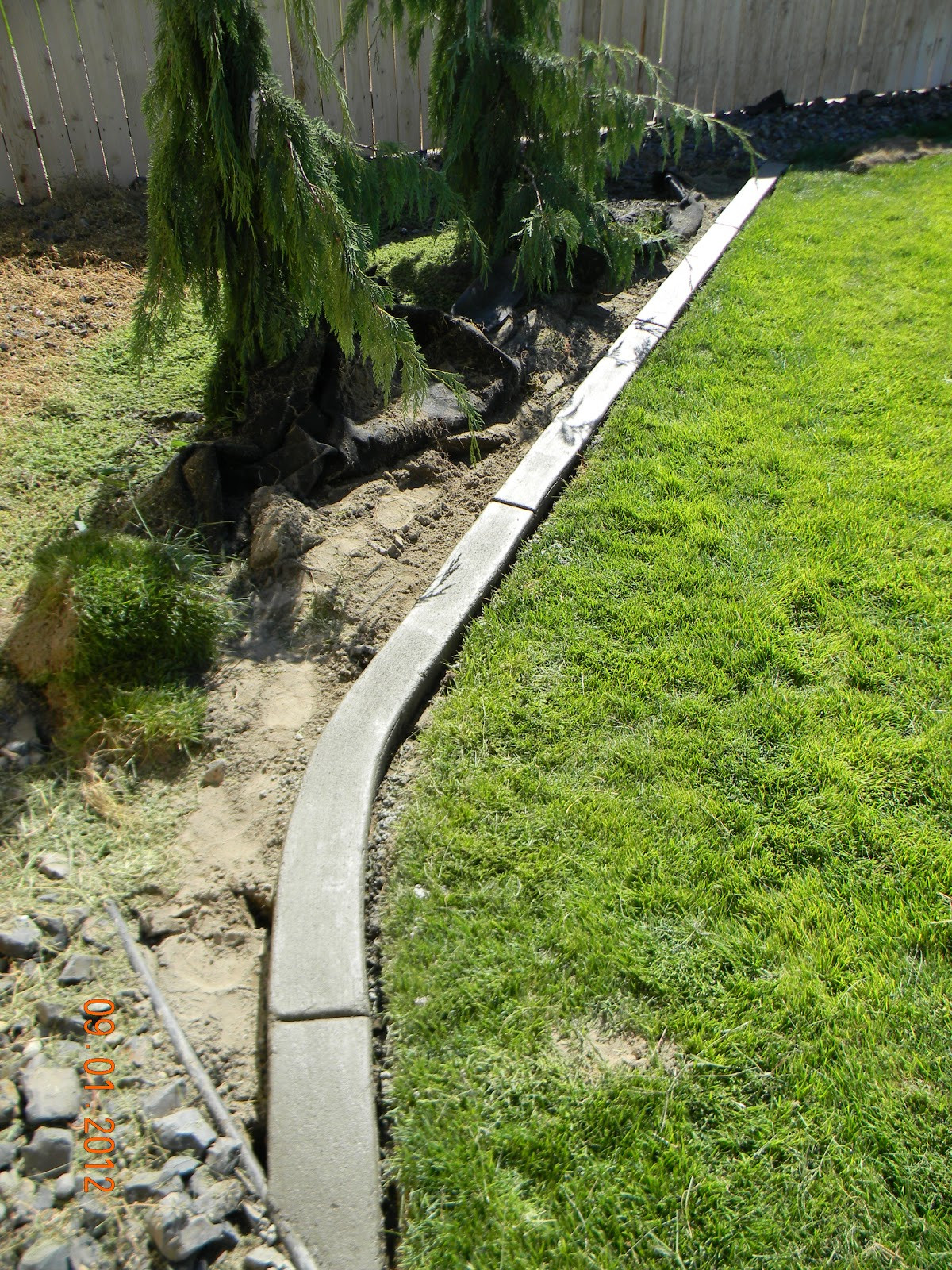 Best ideas about DIY Concrete Landscape Edging
. Save or Pin Home Is Where They Love You DIY Landscaping Curb Now.