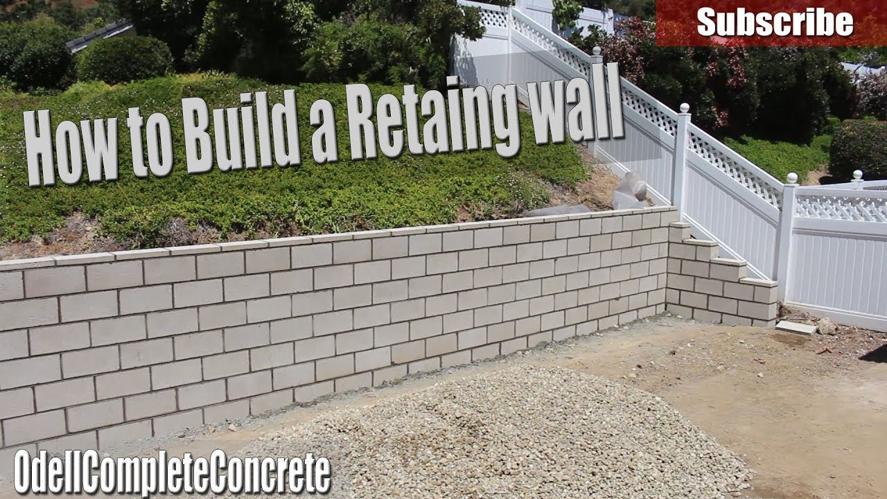 Best ideas about DIY Concrete Retaining Wall
. Save or Pin How to Build a Retaining Wall DIY Now.