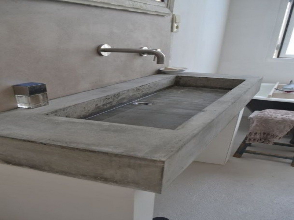 Best ideas about DIY Concrete Sink
. Save or Pin Tubs for bathrooms diy concrete bathroom sink diy poured Now.
