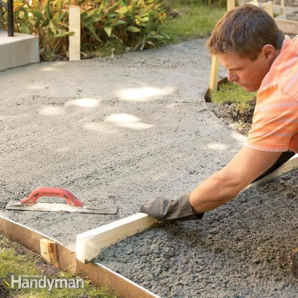 Best ideas about DIY Concrete Slab
. Save or Pin Tips to Build a Concrete Walkway Now.