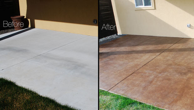 Best ideas about DIY Concrete Stain
. Save or Pin DIY Project How to Stain a Concrete Patio Now.
