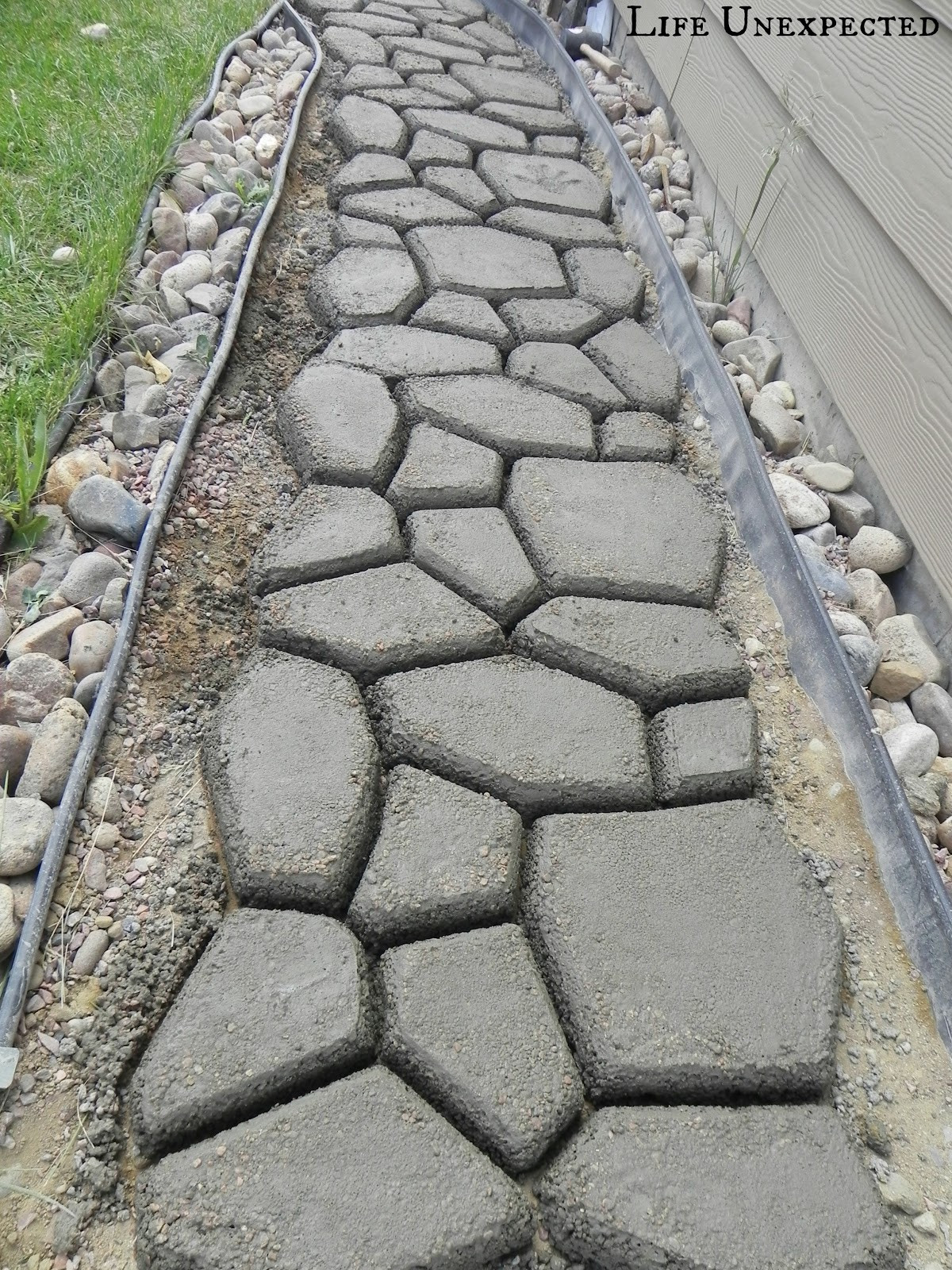 Best ideas about DIY Concrete Stepping Stones
. Save or Pin Life Unexpected DIY Stepping Stone Pathway Now.