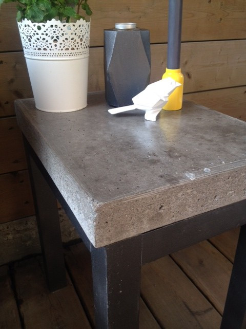 Best ideas about DIY Concrete Tables
. Save or Pin DIY Concrete Side Table Storefront Life Now.