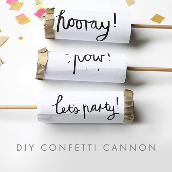 Best ideas about DIY Confetti Cannon
. Save or Pin DIY Confetti Cannons Now.