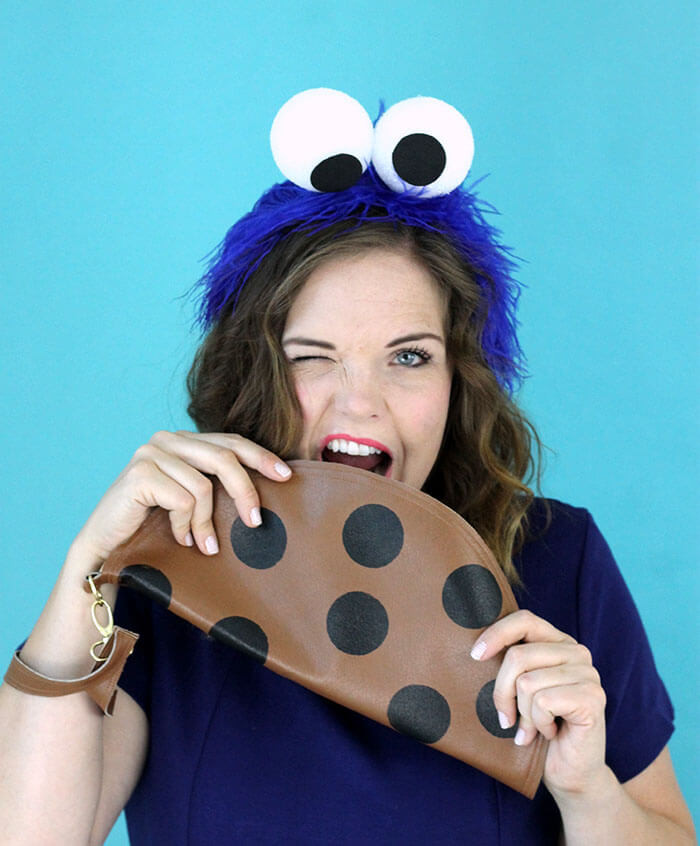 Best ideas about DIY Cookie Costume
. Save or Pin Easy Homemade Cookie Monster Costume Persia Lou Now.