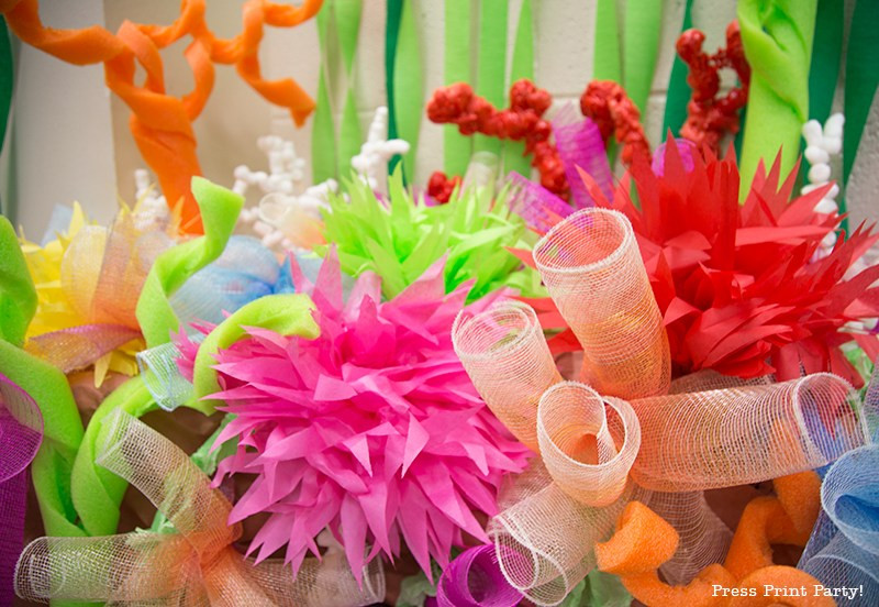 Best ideas about DIY Coral Reef
. Save or Pin How to Make a Coral Reef Decoration by Press Print Party Now.