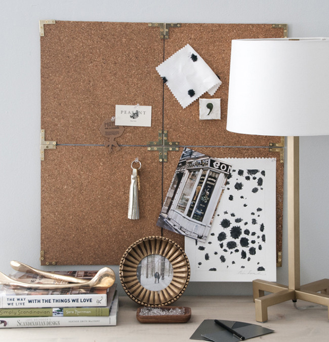 Best ideas about DIY Cork Board
. Save or Pin DIY Project Campaign Style Cork Board – Design Sponge Now.