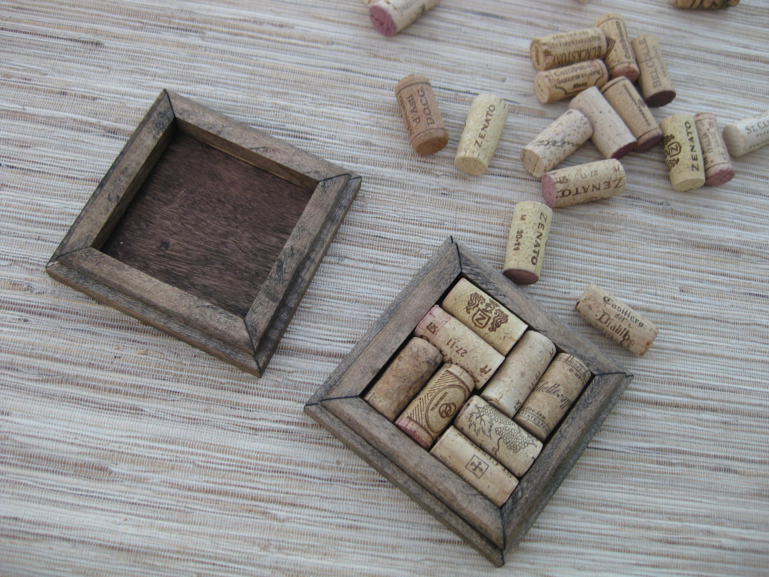 Best ideas about DIY Cork Coasters
. Save or Pin Wine Cork Coasters DIY set of 2 dark brown on reclaimed Now.