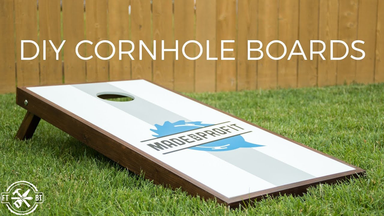 Best ideas about DIY Corn Hole
. Save or Pin DIY Cornhole Boards with Style Now.