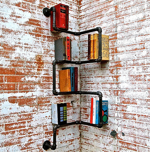 Best ideas about DIY Corner Bookshelf
. Save or Pin 10 DIY Inspiring Bookshelf Designs Now.