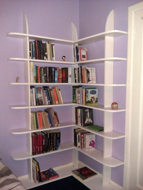 Best ideas about DIY Corner Bookshelf
. Save or Pin 40 Easy DIY Bookshelf Plans Now.