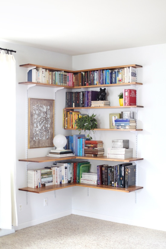 Best ideas about DIY Corner Shelf
. Save or Pin 50 Awesome DIY Wall Shelves For Your Home Now.