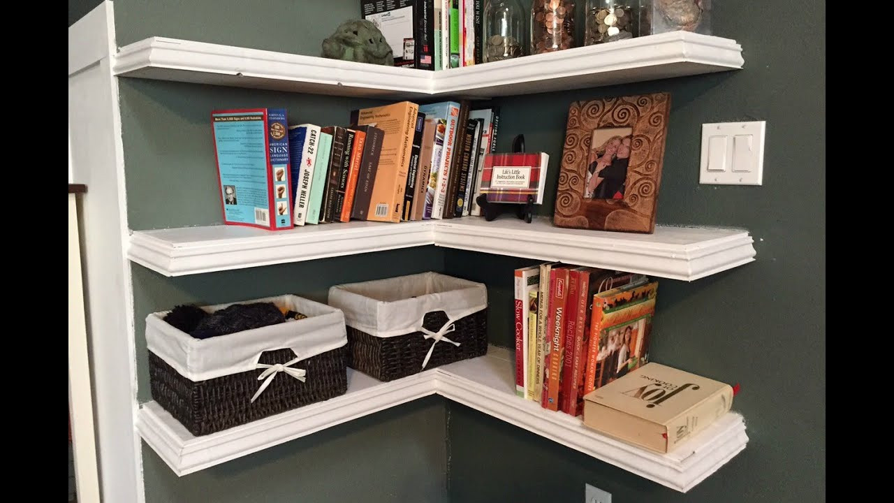 Best ideas about DIY Corner Shelves
. Save or Pin DIY Floating Corner Shelves Now.