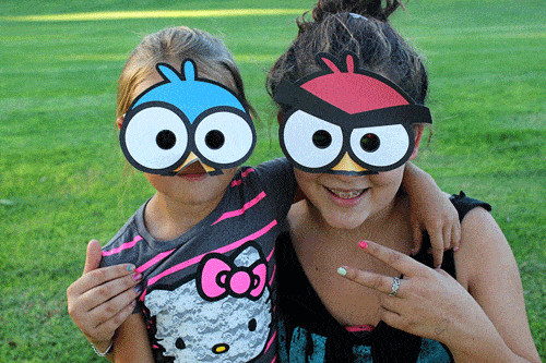 Best ideas about DIY Costume Mask
. Save or Pin DIY Angry Bird Masks for Halloween Now.