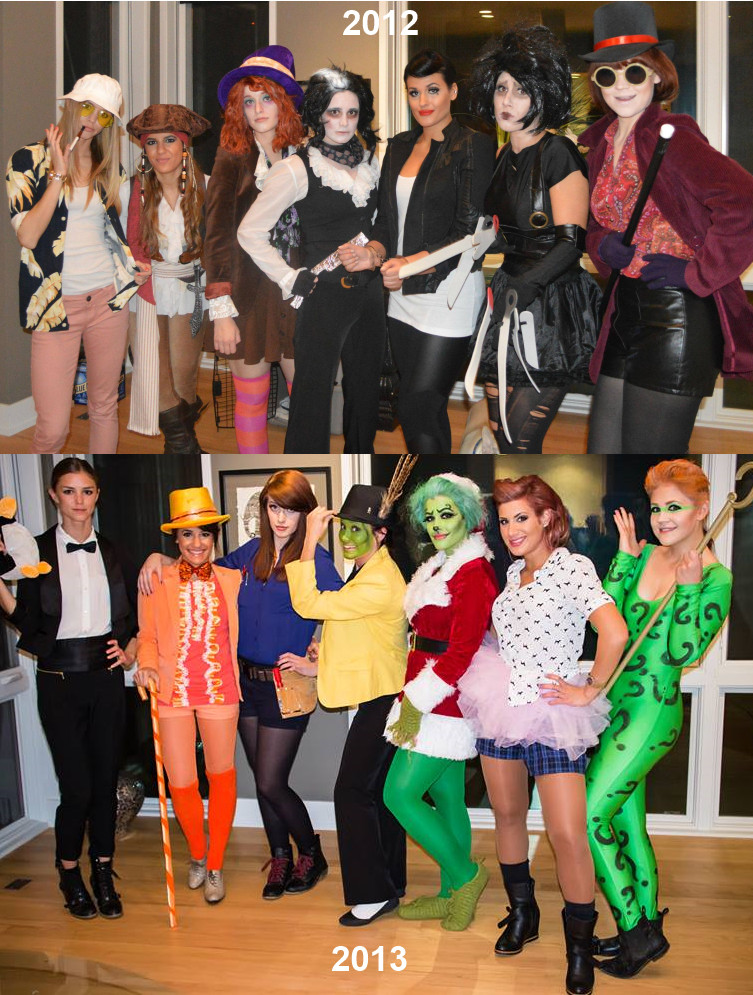 Best ideas about DIY Costumes For Groups
. Save or Pin 35 Fun Group Halloween Costumes for You and Your Friends Now.