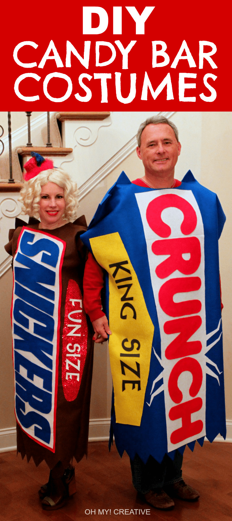 Best ideas about DIY Costumes For Halloween
. Save or Pin DIY Candy Bar Halloween Costumes Oh My Creative Now.