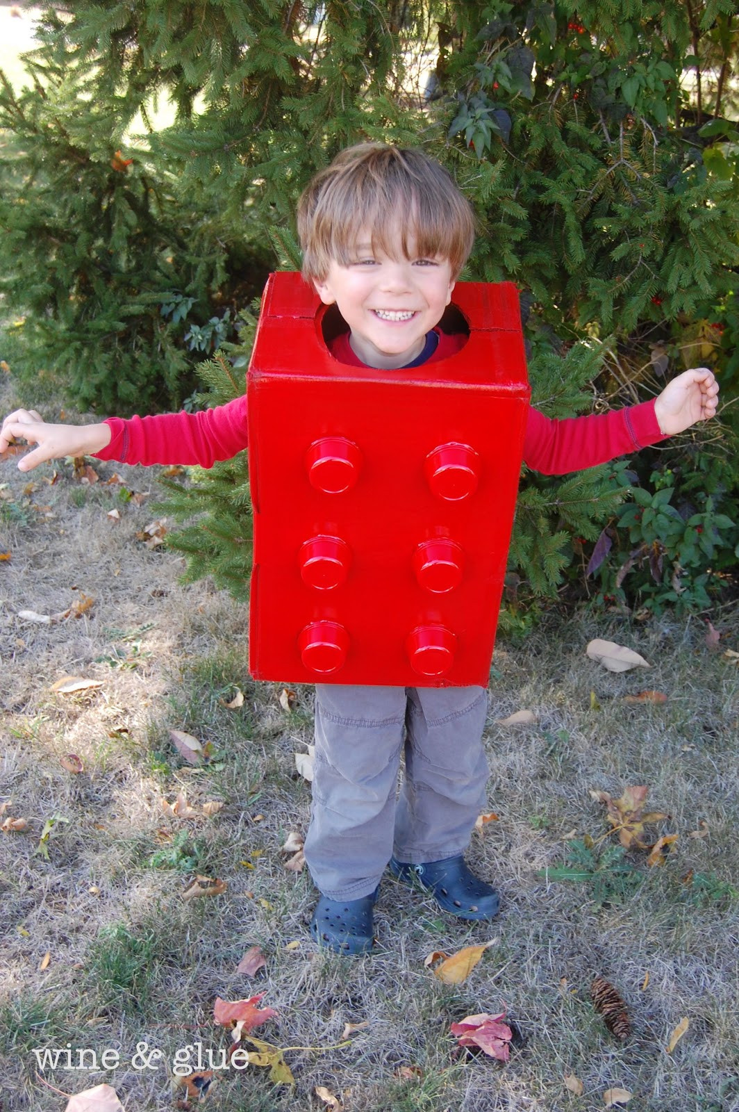 Best ideas about DIY Costumes For Halloween
. Save or Pin Homemade Lego Costume Wine & Glue Now.