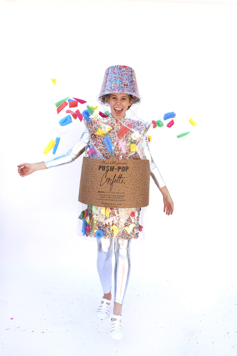 Best ideas about DIY Costumes For Halloween
. Save or Pin DIY Halloween Costume Push Pop Confetti Now.