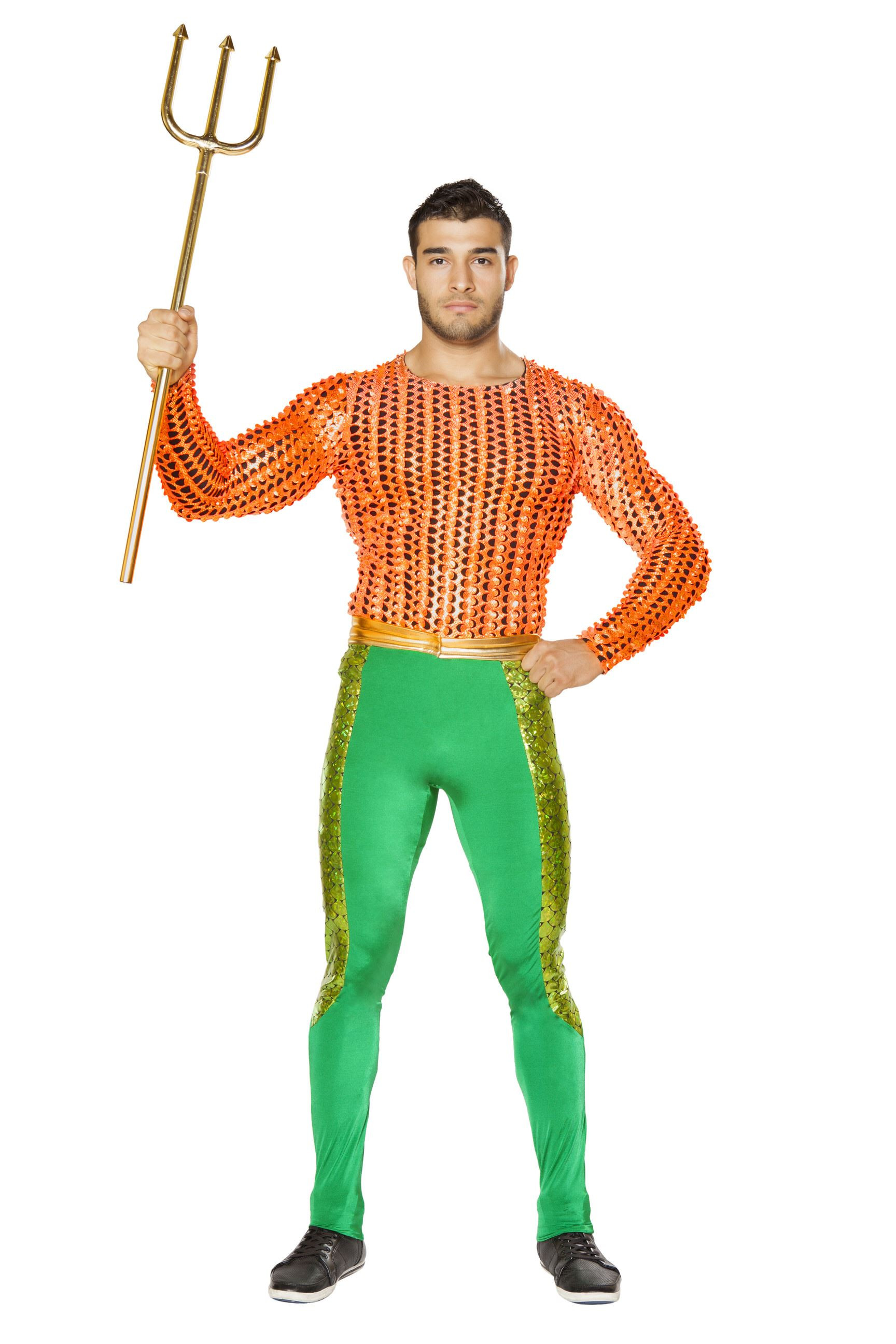 Best ideas about DIY Costumes Men
. Save or Pin Adult Oceans Protector Men Neptune Costume $135 99 Now.