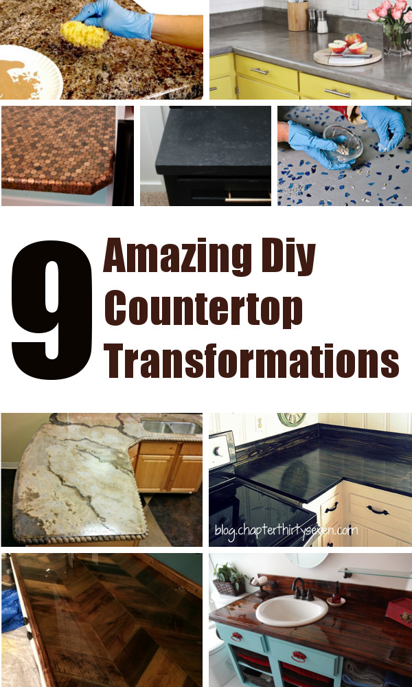 Best ideas about DIY Countertop Ideas
. Save or Pin DIY Home Sweet Home 9 Amazing Diy Kitchen Countertop Ideas Now.