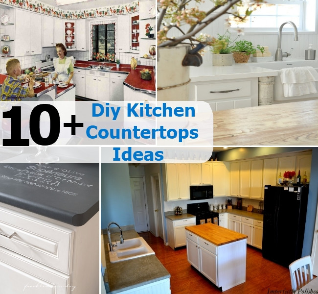 Best ideas about DIY Countertop Ideas
. Save or Pin 10 Diy Kitchen Countertops Ideas Now.