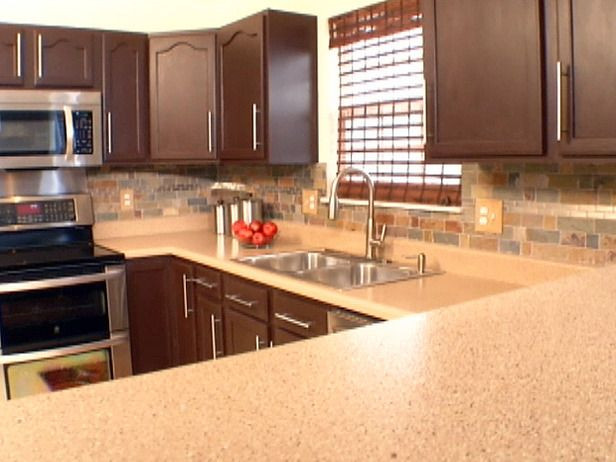 Best ideas about DIY Countertop Resurfacing
. Save or Pin Love the cabinets easy DIY counter Now.